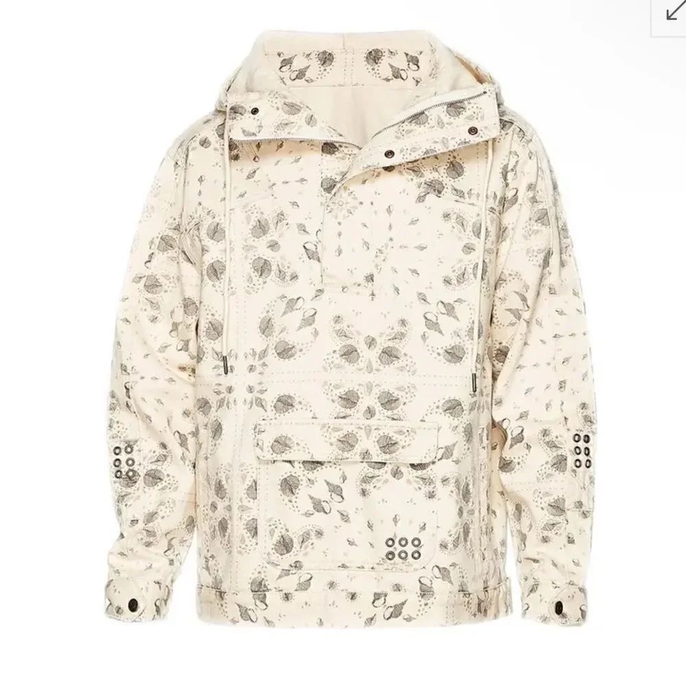 SER.O.YA BRAXTON HEAVY COTTON HOODIE JACKET NEW SMALL